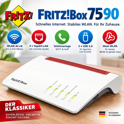 Avm fritzbox 7590 dsl modem - avm,