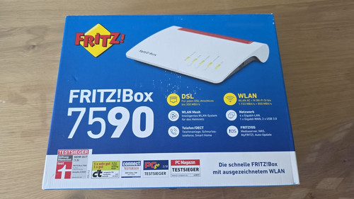 Avm fritz box 7590 - wlan, router